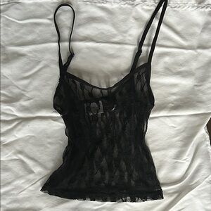 Urban Outfitters Black Lace Bralette